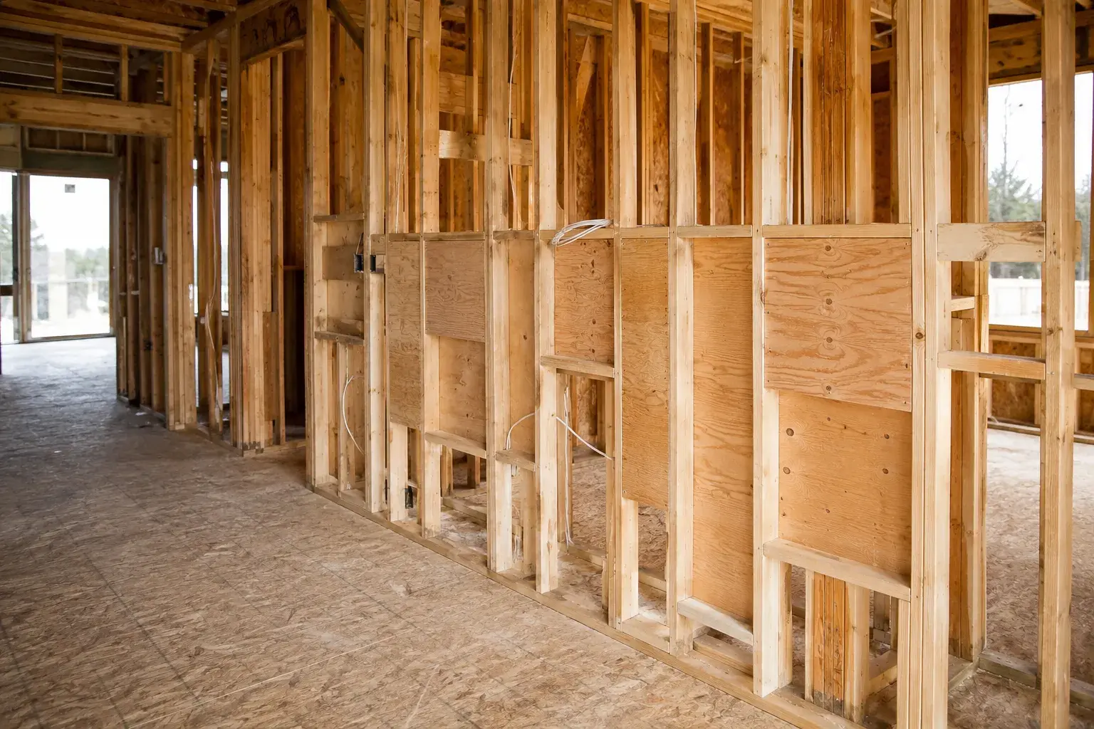 Back Framing, framed on site by Timberr Framing