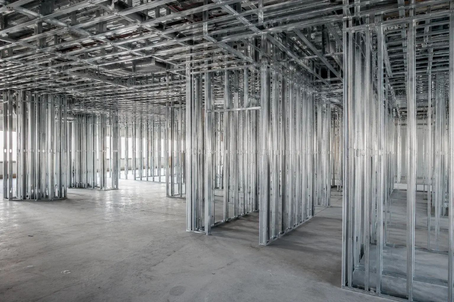 Commercial wood framing built by Timberr Framing in the GTA