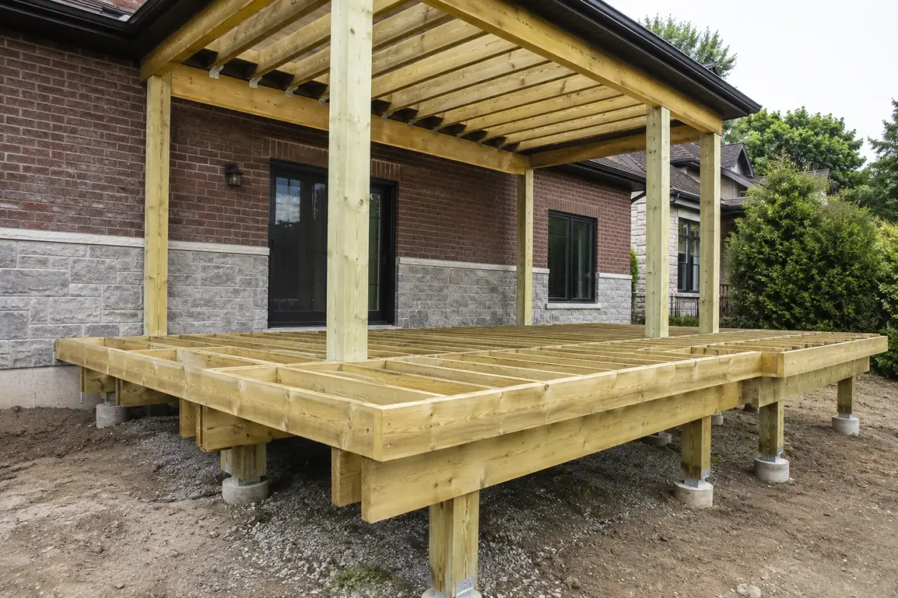 Deck and Porch Framing by Timberr Framing