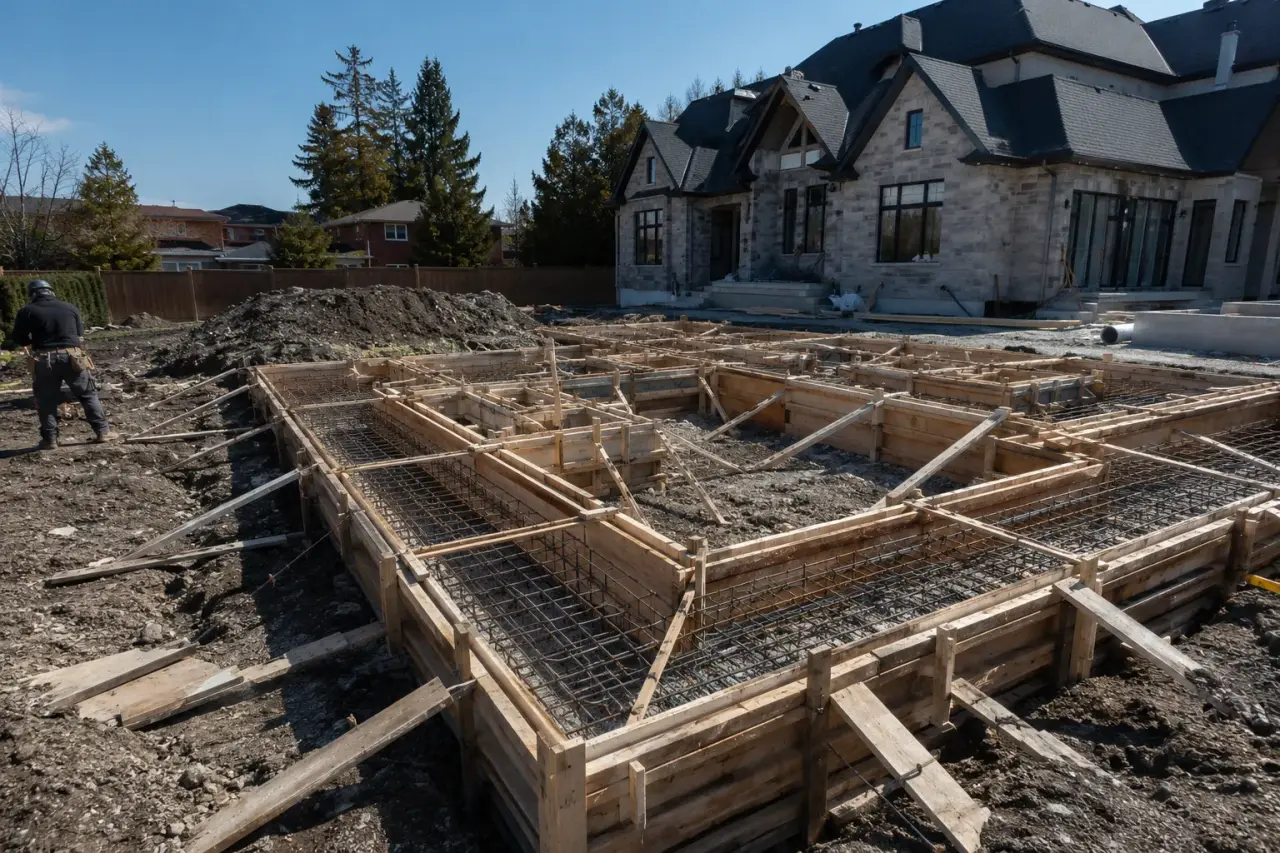 Footing Framing by Timberr Framing