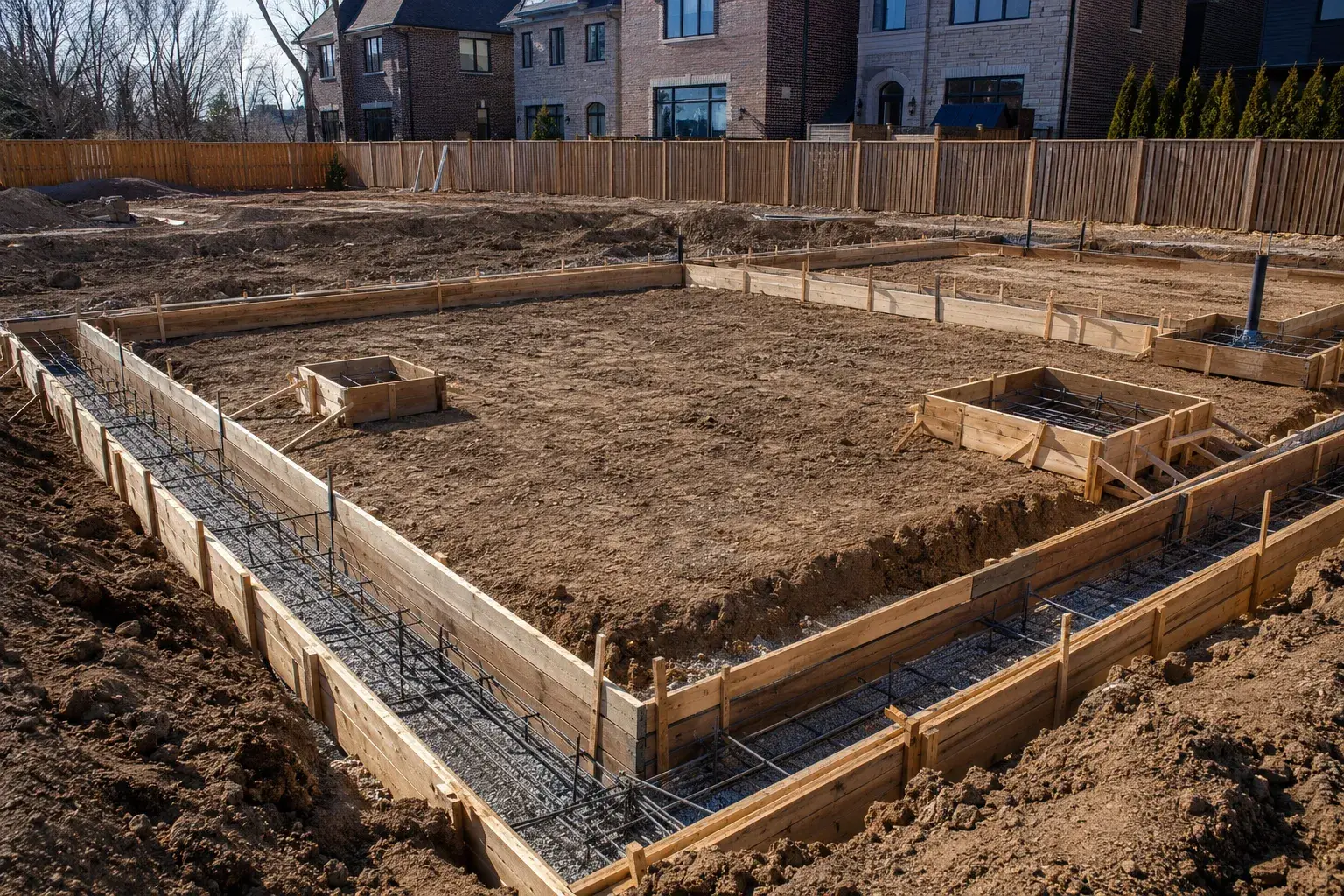 Footing Framing, framed on site by Timberr Framing