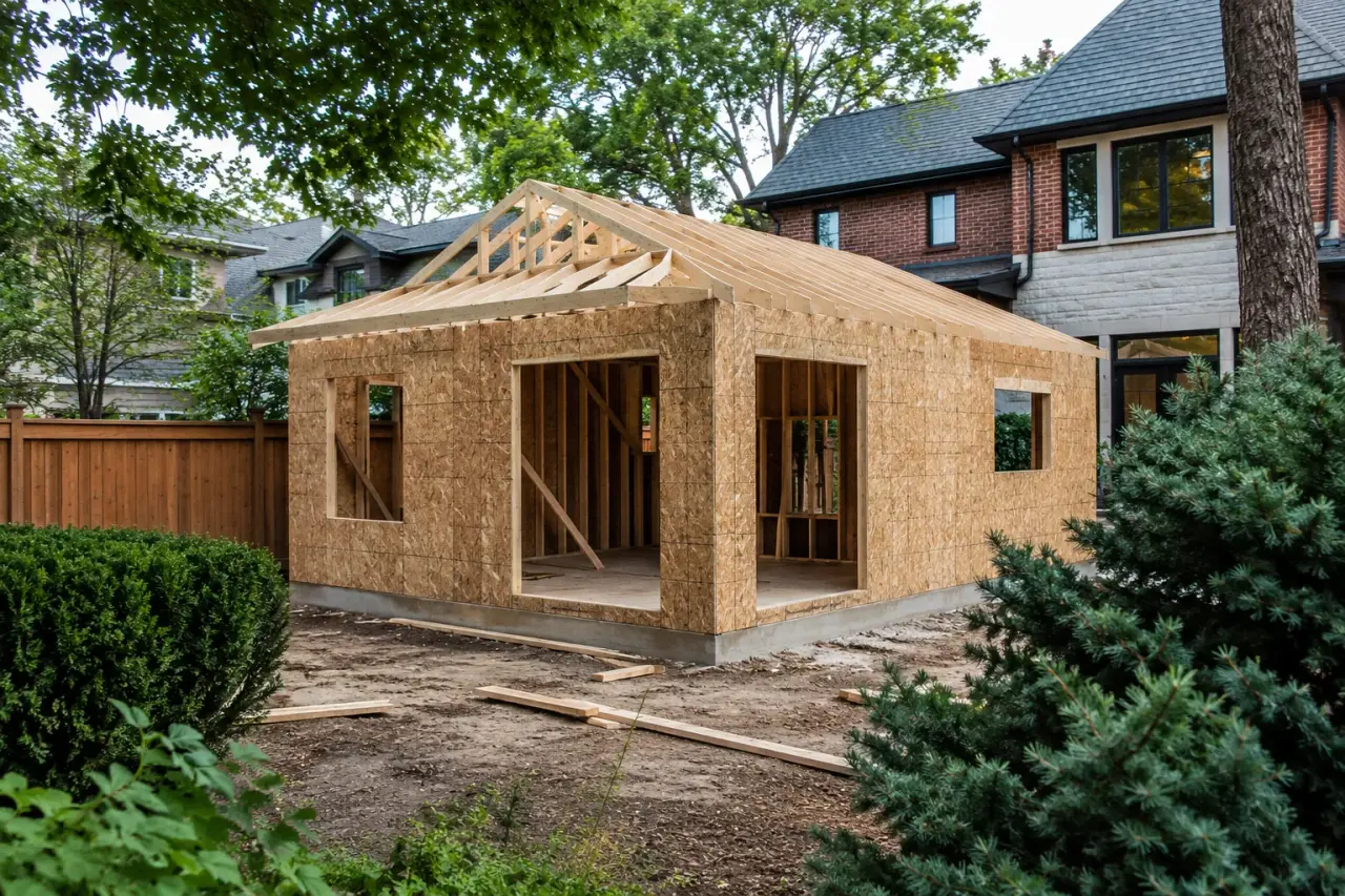 What belongs in the garden suite framing scope