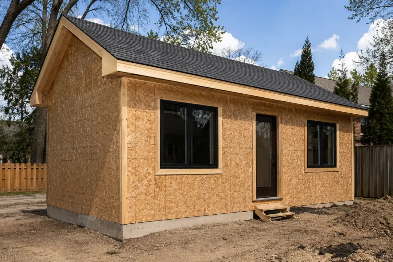 Garden Suite Framing by Timberr Framing