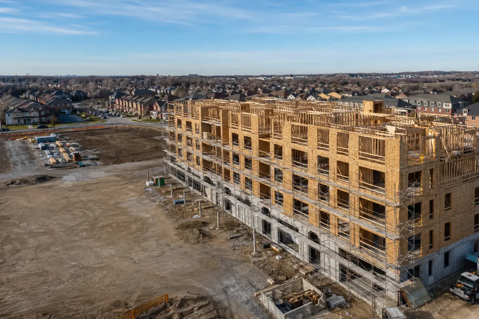 Low-Rise Residential Framing, framed on site by Timberr Framing