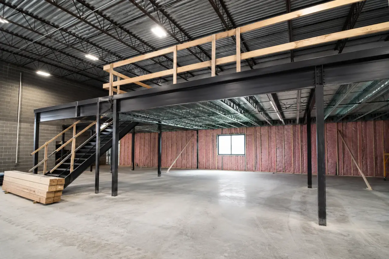 Mezzanine Framing by Timberr Framing