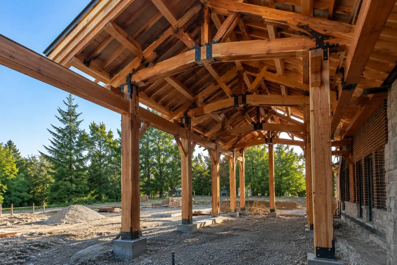 Post-and-Beam Framing by Timberr Framing