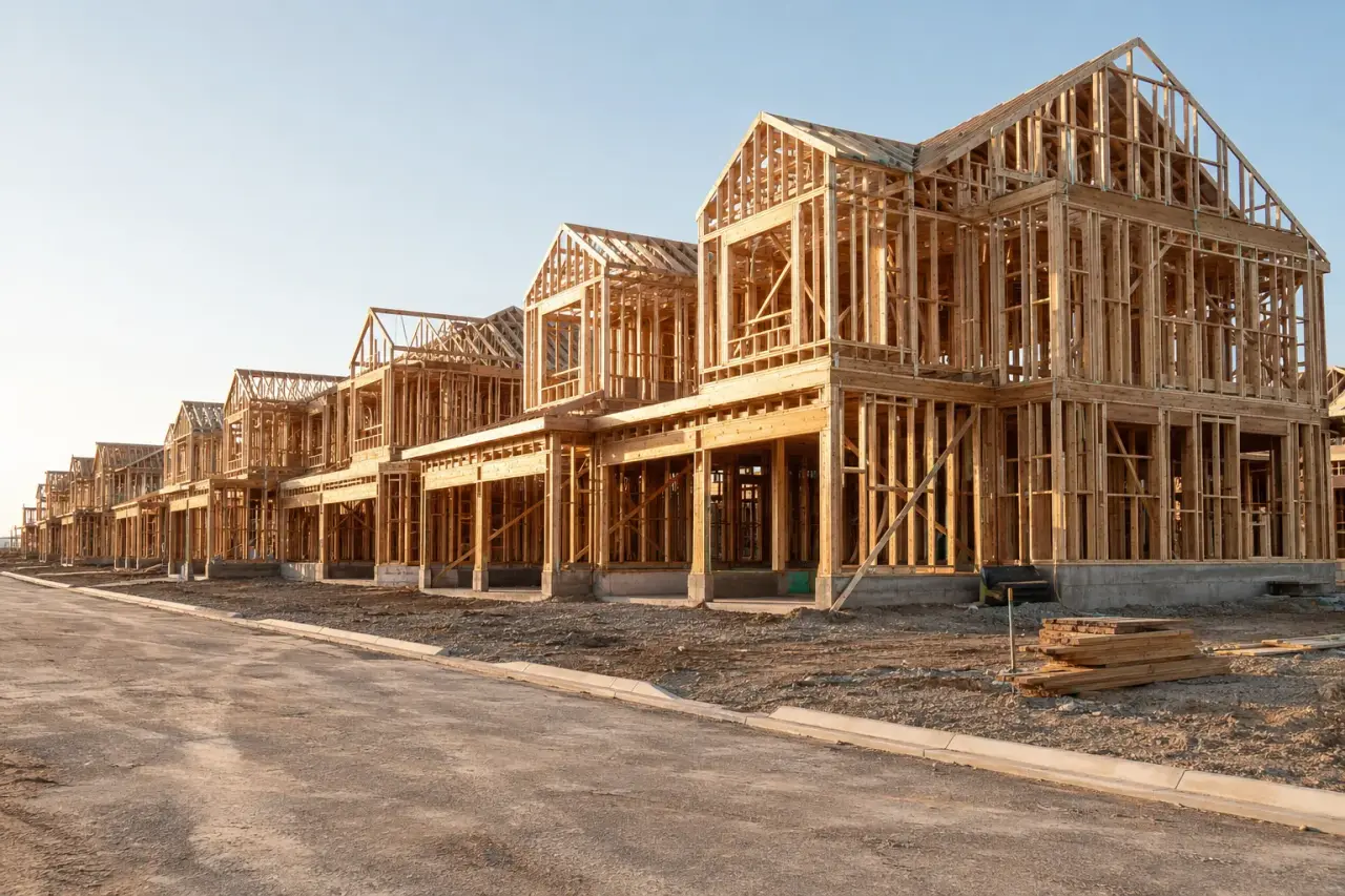 Residential Development Framing by Timberr Framing
