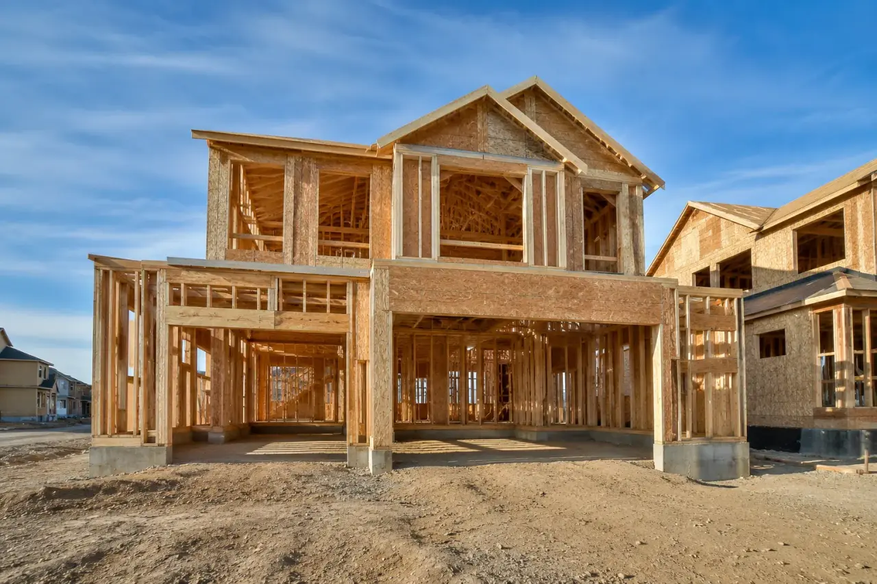 Subdivision Home Framing by Timberr Framing