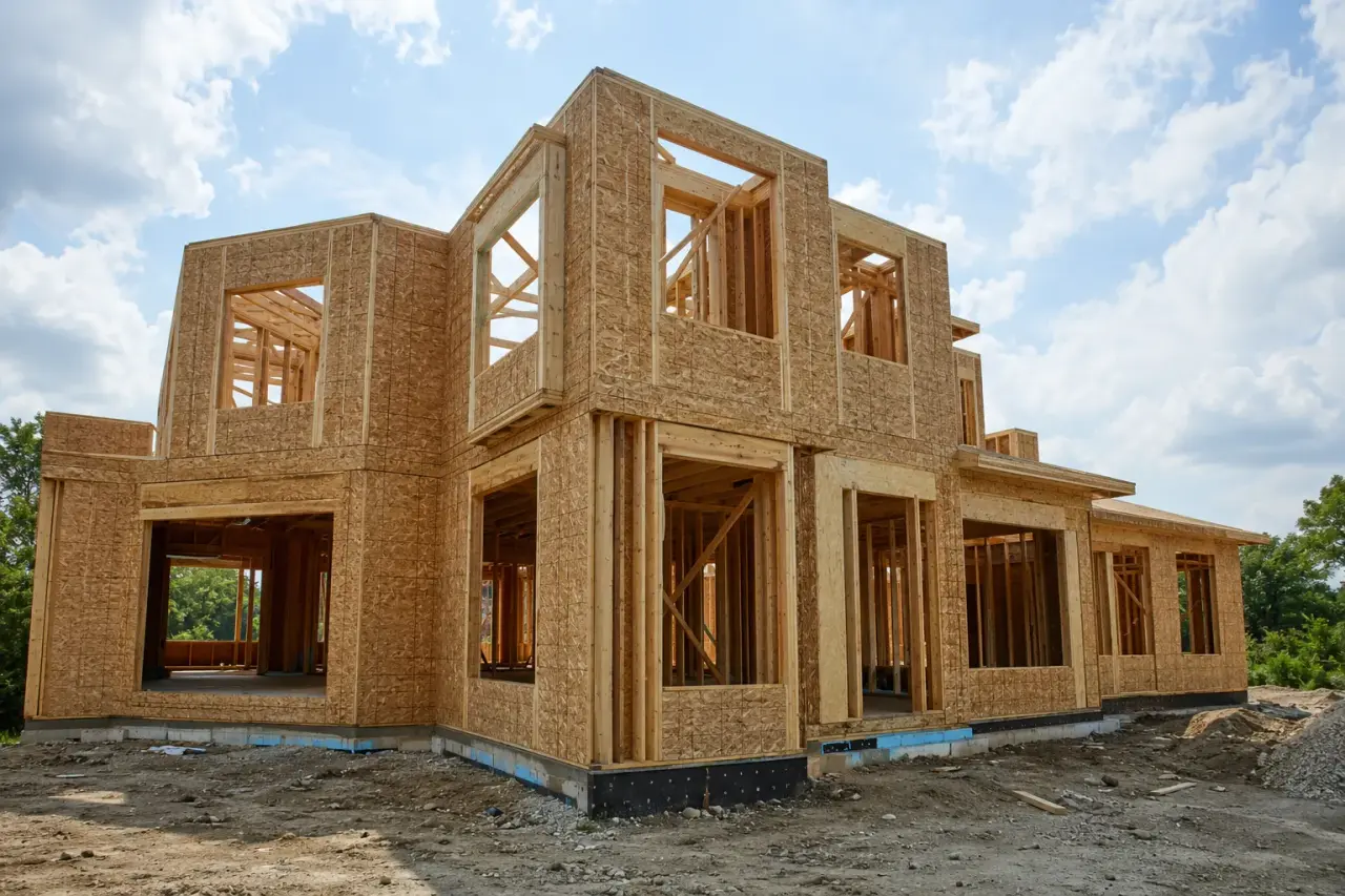 Wall Framing by Timberr Framing